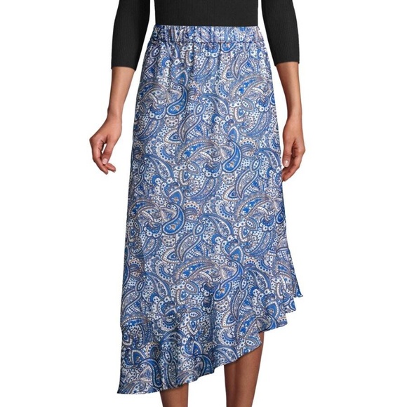 Ava & Aiden Dresses & Skirts - NWT Ava & Aiden blue paisley skirt, size large, new with tags